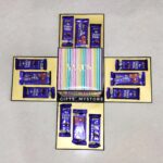 2 LAYER DAIRY MILK AND SNICKERS CEB By GiftsMyStore